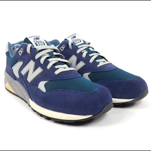 New Balance 580 Elite Edition Blue Shoes MRT580TU - Picture 2 of 8